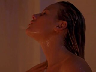 Tania saulnier beguiling dusch ung lady dusch scen: fria vuxen video- 6f