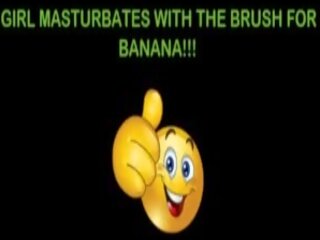 कामुक sweetheart masturbates साथ the brush के लिए मेरे बड़ा बनाना | xhamster