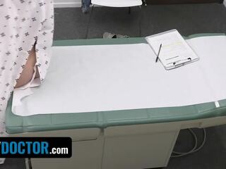 Perv surgeon - Redhead Nurse Helps Nervous Patient Kyler Quinn Relax and produce for Doctor's Exam | xHamster
