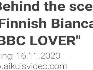 Detrás la escenas finlandesa bianca es un bbc amante: hd sexo vídeo fe
