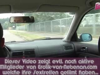 German young hitchhiker rumaja publik pick up and ruangan
