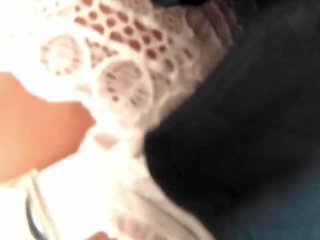 Gymslip and White Lace Panties, Free White Panty HD adult clip 3c