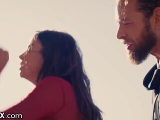 Outstanding Brunette Kylie Rocket Fucks companion At BFF's Wedding sex videos