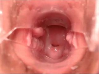 Ohmibod クリーミー 精液 検鏡 深い インサイド cervix: 高解像度の 大人 クリップ ba