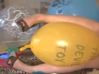 Angel Eyes Plays with Balloons - 2, Free xxx video b3