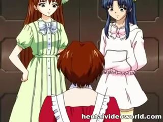Lesbian anime adult clip with dildo toys