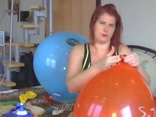 Angel oči igra s baloni - 1, brezplačno umazano film 52