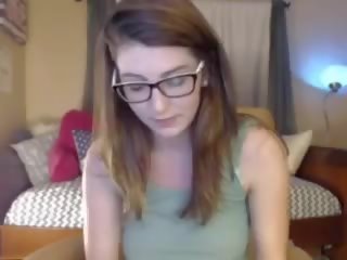 Adolescent Glasses Tits Webcam Solo One, Free sex video e0